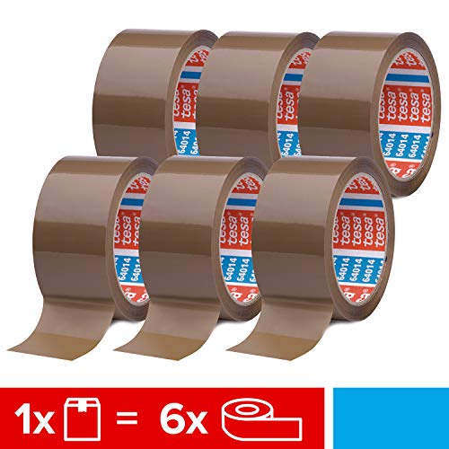 Nastro Adesivo Tesapack Marrone | 6 Rotoli Da 66m X 50mm | Resistente UV E Strappo | Silenzioso - Foto 11