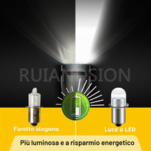 Carica l'immagine nel visualizzatore di Gallery, Ruiandsion Lampadina LED di Aggiornamento P13.5S 6-30V 6V 9V 12V 18V 24V di Ricambio per Lampade e Lanterne da Lavoro Ry