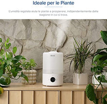 Carica l&#39;immagine nel visualizzatore di Gallery, LEVOIT Umidificatore Ambiente Smart Top-Fill Dual 200S, 3L, Umidificatore Ultrasuoni a Nebbia Fredda per Bambini/Piante Dura da 25H, ≤28dB Silenzioso Auto Modo con Oli Essenziali, Timer