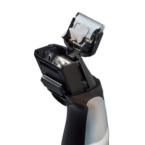 Remington Set Regolabarba Uomo - 9 impostazioni di lunghezza 1,5-18 mm- Funzionamento a rete/batteria, indicatori LED di carica/ricarica, regolabarba, Rasoio elettrico Barba, MB320C