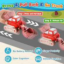 Carica l&#39;immagine nel visualizzatore di Gallery, Geebiiny Giochi Bambini 1 2 3 Anni, Set di Macchinine per Bambini Regalo Bambino 1 Anno Gioco Bambino 1 2 3 Anni Giocattoli Bambino Giochi Bimbo 1 2 3 Anni Maschio Giochi per Bambini 1 Anno