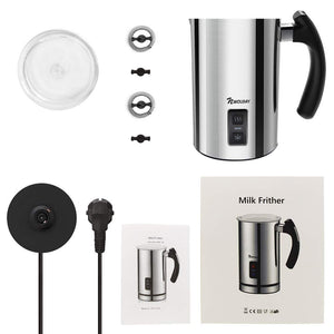 Montalatte Elettrico Riscaldamento Rapido 500W BICCHIERE MOUSERI PER Latte Controllo Temperatura Indicatore Livello Latte Rivestimento non adesivo