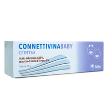 Carica l'immagine nel visualizzatore di Gallery, Fidia Farmaceutici ConnettivinaBaby - Crema per il Cambio, Tubo da 75g, con Acido Ialuronico, Estratto di Semi di Avena 