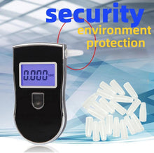 Carica l'immagine nel visualizzatore di Gallery, Drivaid Etilometro Portatile Digitale, Alcool Test Professionale con Schermo LED Display, Breath Analyzer incluir 16 Boccagli, 3 x batterie AAA incluseSensore Semiconduttore
