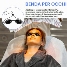 Carica l'immagine nel visualizzatore di Gallery, LOPHE Occhiali di Protezione per Lampada a Luce Rossa Beauty Clinic Lampada