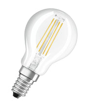 Carica l'immagine nel visualizzatore di Gallery, Osram Base Clas P Lampada LED E14, 4 W, Luce Calda, 3 Lamp