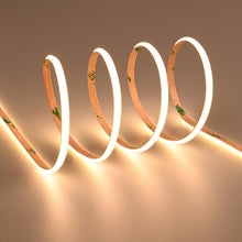 Carica l'immagine nel visualizzatore di Gallery, TOPAI 4mm Ultra Sottile Striscia LED COB 12V 5 Metri Bianco Caldo 3000K