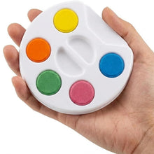 Carica l'immagine nel visualizzatore di Gallery, Set mini di acquerelli (confezione da 24) con 5 colori, tavolozza e penello