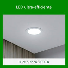 Carica l'immagine nel visualizzatore di Gallery, Philips Diamond Cut UltraEfficient, Faretto ad incasso, Seconda generazione, 2.2W, 345lm, 90cm, Luce Bianca Calda 3000K,