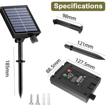 Carica l'immagine nel visualizzatore di Gallery, 1200mAh Pannello Solare per Catena Luminosa