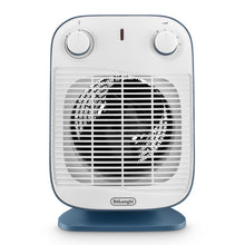 Carica l'immagine nel visualizzatore di Gallery, De'Longhi HFS50B20.AV Termoventilatore, Silenzioso e leggero, 3 livelli di potenza, ventilazione estiva, protezione antigoccia, maniglia, dispositivo di sicurezza, luce, protezione antigelo,Avio