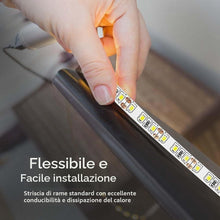 Carica l'immagine nel visualizzatore di Gallery, V-TAC Striscia Led da Interno SMD 3528 8W - 5 Metri - Strisce LED Adesiva per Casa, Cucina, Camera, Ambienti Interni - L