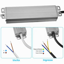 Carica l'immagine nel visualizzatore di Gallery, OFFCUP Alimentatore 12V 60W 5A, Driver LED IP67, AC 170-250V