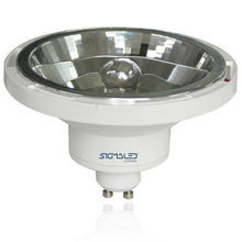 Carica l'immagine nel visualizzatore di Gallery, Sigmaled lighting - Faretto LED AR111 GU10 14W (equivalente 110W alogena) - 220V/240V AC - Luce bianca Calda 3000K - 100
