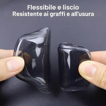 Carica l'immagine nel visualizzatore di Gallery, Cover Chiave Guscio Chiavi Auto in TPU Trasparente Custodia Protettiva con Portachiavi Anticaduta Compatibile con Chery 