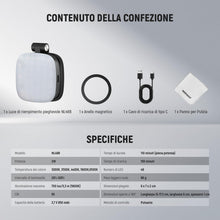 Carica l'immagine nel visualizzatore di Gallery, NEEWER BASICS Luce Selfie Magnetica Compatibile con MagSafe iPhone, Mini Ring Light LED Supporto Telefono da Tavolo con 