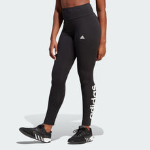 Carica l&#39;immagine nel visualizzatore di Gallery, adidas Donna Essentials High-Waisted Logo Leggings, Black/White, L