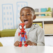 Carica l'immagine nel visualizzatore di Gallery, SPIDEY AND HIS AMAZING FRIENDS Hasbro Marvel Supersized, Action Figure da Collezione del Supereroe Giocattolo da 22,5 cm
