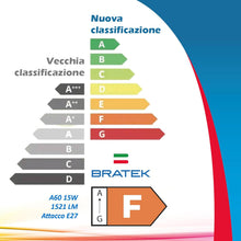 Carica l'immagine nel visualizzatore di Gallery, Bratek 6 Lampadine Led E27 Luce Calda 3000k 15w 1521 Lumen