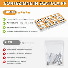 Carica l'immagine nel visualizzatore di Gallery, flintronic 68Pz Viti di Montaggio TVs, M4/M5/M6/M8/rondelle/distanziali, Kit Hardware di Montaggio TV Universale, per TV