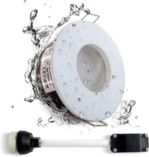 Carica l'immagine nel visualizzatore di Gallery, Sweier IP65 Faretto da Incasso per Bagno, Colore Bianco (Lampadine non Incluse), GU10 Impermeabile (Incluso Attacco GU10