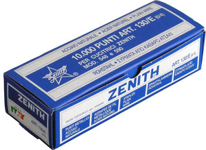 Zenith Punti Metallici Acciaio Naturale Art. 130/E (6/4) 1 Scatolina Da 10.000 Punti