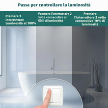 Carica l'immagine nel visualizzatore di Gallery, Faretti LED da Incasso per Mobili Dimmerabili 230V 4000K IP44 3PCS Cromati