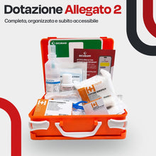 Carica l'immagine nel visualizzatore di Gallery, SICURAID Cassetta Pronto Soccorso Allegato 2 Gruppo C fino a 2 Dipendenti