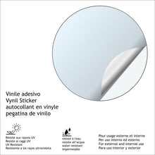 Carica l'immagine nel visualizzatore di Gallery, pubblimania 4 Pezzi Uscita di Emergenza in Basso PVC Adesivo Resistente per Esterno e Interno (Cm 29x13) (4 Uscita in Ba