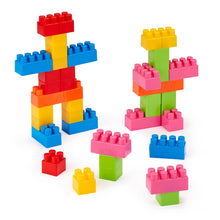 Carica l'immagine nel visualizzatore di Gallery, Giochi Ecoiffier - 846 - Sacco a mezzaluna e i suoi mattoncini da impilare Abrick – Gioco di costruzione per bambini – 1