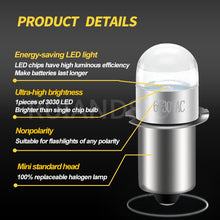 Carica l'immagine nel visualizzatore di Gallery, Ruiandsion Lampadina LED di Aggiornamento P13.5S 6-30V 6V 9V 12V 18V 24V di Ricambio per Lampade e Lanterne da Lavoro Ry