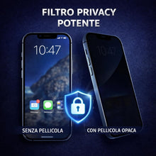 Carica l'immagine nel visualizzatore di Gallery, iTemizer PELLICOLA PRIVACY OPACA (iPhone 13/13 Pro/14/16e)