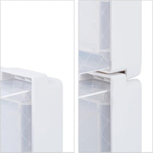 Carica l'immagine nel visualizzatore di Gallery, Relaxdays Set 6 Scatole per Scarpe e Stivali fino N. 44,5, Box Organizer Impilabili e Pieghevoli, Plastica, Trasparente