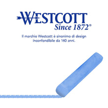 Carica l&#39;immagine nel visualizzatore di Gallery, Westcott gesso 12 pezzi colorati | confezione da 12 gessetti per lavagna da 1,2 cm ⌀ in colori vivaci | poco polverosi e facili da pulire | bastoncini lunghi 8,5 cm | E-744983 00