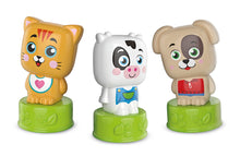 Carica l&#39;immagine nel visualizzatore di Gallery, Clementoni Soft Clemmy - Sweet Animals, Play Set Bambini 6-36 Mesi, con 6 Mattoncini per Costruzioni e 3 Personaggi, Gioco Prima Infanzia Made in Italy, per Stimolare i Sensi dei più Piccoli, 17849