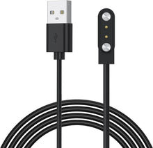 Carica l'immagine nel visualizzatore di Gallery, Amzpas Caricatore Smartwatch Universale, Cavo USB di Ricarica Magnetico a 2 Pin per Smartwatch, Spaziatura Contatti Cari