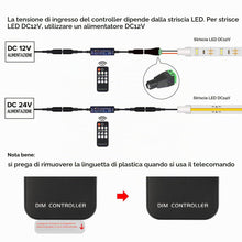 Carica l'immagine nel visualizzatore di Gallery, FCOB Mini RF Dimmer Controller 14 Pulsanti per Striscia LED 3014 5630 5730