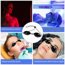 Carica l'immagine nel visualizzatore di Gallery, LOPHE Occhiali di Protezione per Lampada a Luce Rossa Beauty Clinic Lampada