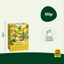 Carica l'immagine nel visualizzatore di Gallery, COMPO Concime Granulare a Lenta Cessione Per Agrumi, Per Limoni, 850g