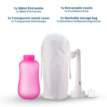 Carica l'immagine nel visualizzatore di Gallery, T2 Peri Bottle - Bidet Portatile da Post Parto, Sollievo dal Dolore Perineale - Da 360 ml con Ugello a 60°, Custodia Lav