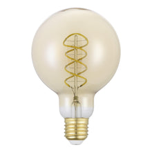 Carica l'immagine nel visualizzatore di Gallery, EGLO Lampadina a LED a sfera E27, dimmerabile, a spirale
