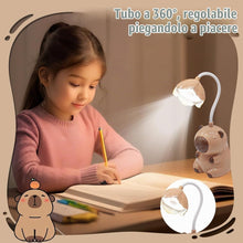 Carica l'immagine nel visualizzatore di Gallery, Luce Notturna Bambini, Lampada da Scrivania LED, lampada Capybara per temperino con Serbatoio, luce notturna USB, Luce L
