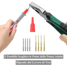 Carica l'immagine nel visualizzatore di Gallery, Proster Kit 23 in 1 Puntali per Multimetro Test Lead Circuito Tensione con Clip Alligatore Sonda Tester Grabber a Molla,