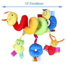 Carica l'immagine nel visualizzatore di Gallery, Giocattoli per carrozzina, per seggiolino auto, giocattolo a spirale, per passeggino, per attività a spirale, per passeggino, giocattolo per passeggino e carrozzina, con campana di suono,100g