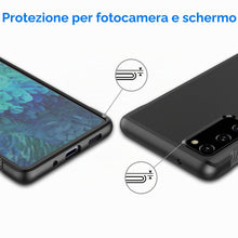 Carica l'immagine nel visualizzatore di Gallery, JETech Cover Slim per Samsung Galaxy S20 FE, Nero