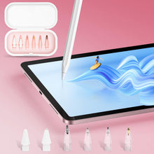 Carica l'immagine nel visualizzatore di Gallery, VOSSOT Set di 6 Punte di Ricambio compatibili con Apple Pencil 1ª/2ª Generazione &amp; USB-C,Punte Apple Pencil PRO per Scri