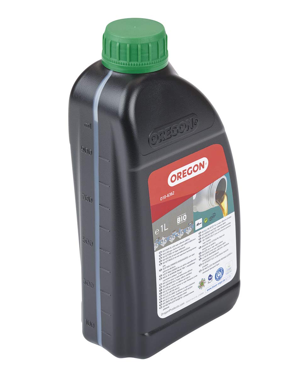 Oregon Olio Biologico per la Catena della Motosega, Lubrificante e Biodegradabile, Tanica da 1 L