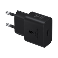 Carica l'immagine nel visualizzatore di Gallery, Samsung EP-T2510NBEGWW Caricabatterie per dispositivi mobili Universale Nero USB Ricarica rapida Interno (Type C Adaptor