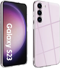 Carica l'immagine nel visualizzatore di Gallery, Captor Cover Trasparente per Samsung Galaxy S23 5G, Custodia TPU in Silicone Flessibile Morbida e Sottile, Alta Qualità 