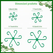 Carica l'immagine nel visualizzatore di Gallery, Ganci per Piante Rampicanti 4 Pezzi Clip Piante Rampicanti Verde Supporto Piante Rampicanti Clip Supporto Piante Clip di